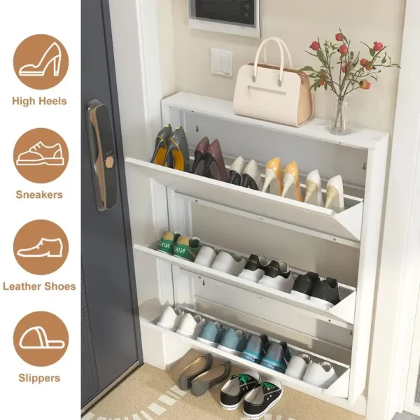 Metal Shoe Cabinet