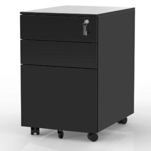 Black Mobile Cabinet 2