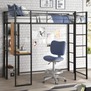 Bunk Bed With Safety Rail 07