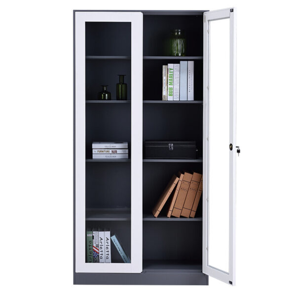 Glass Door Storage Cabinet 3