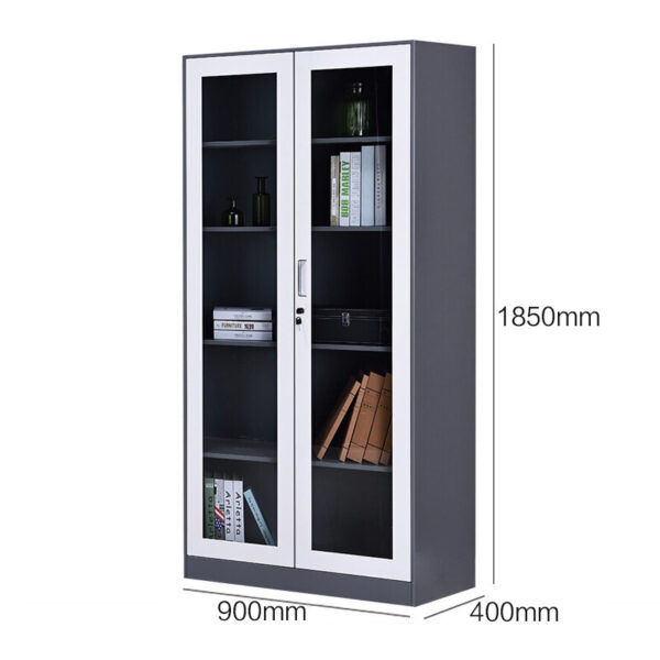 Glass Door Storage Cabinet 4